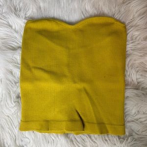 Tube top yellow